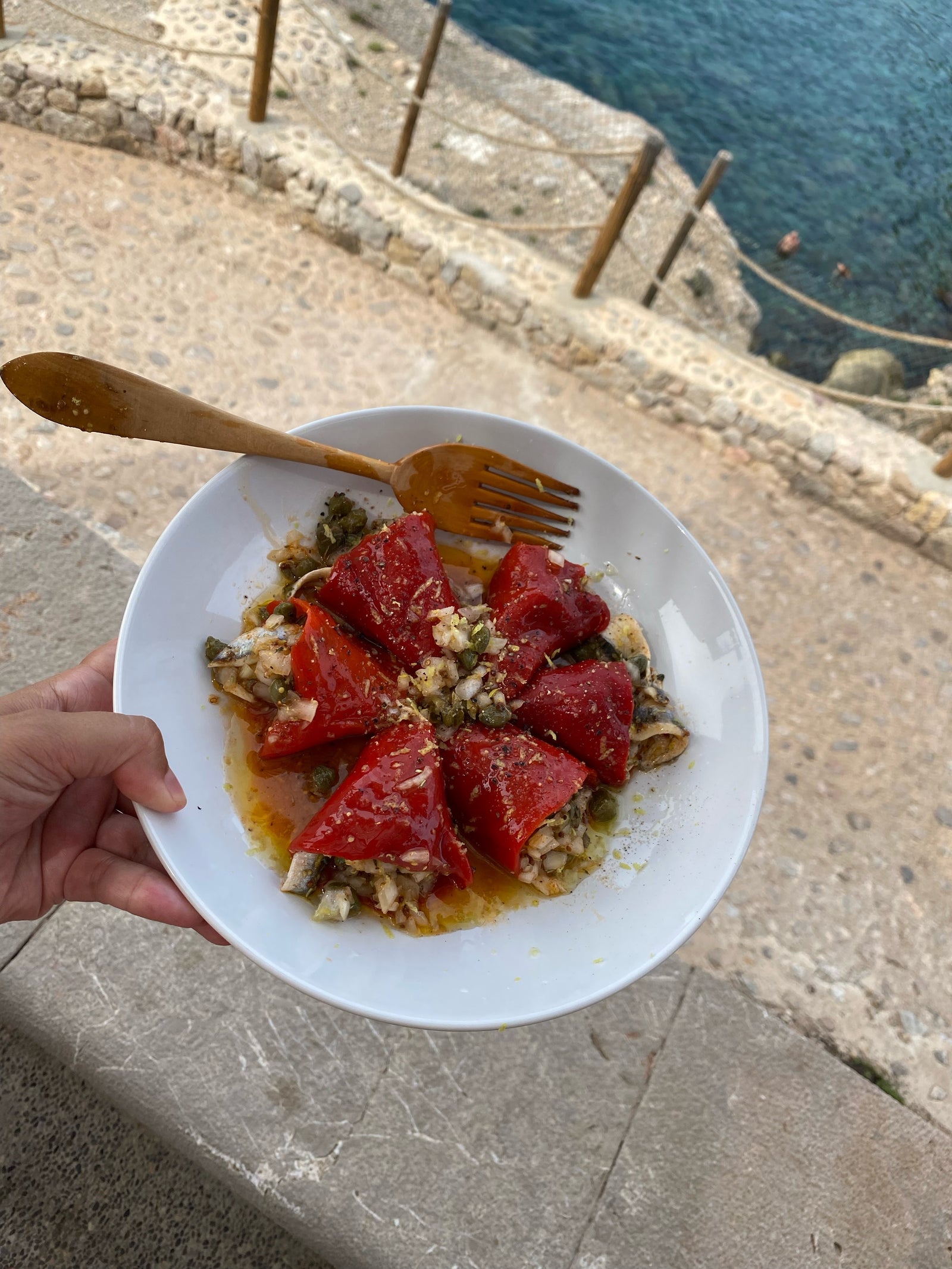 Piquillo Peppers and Boquerones