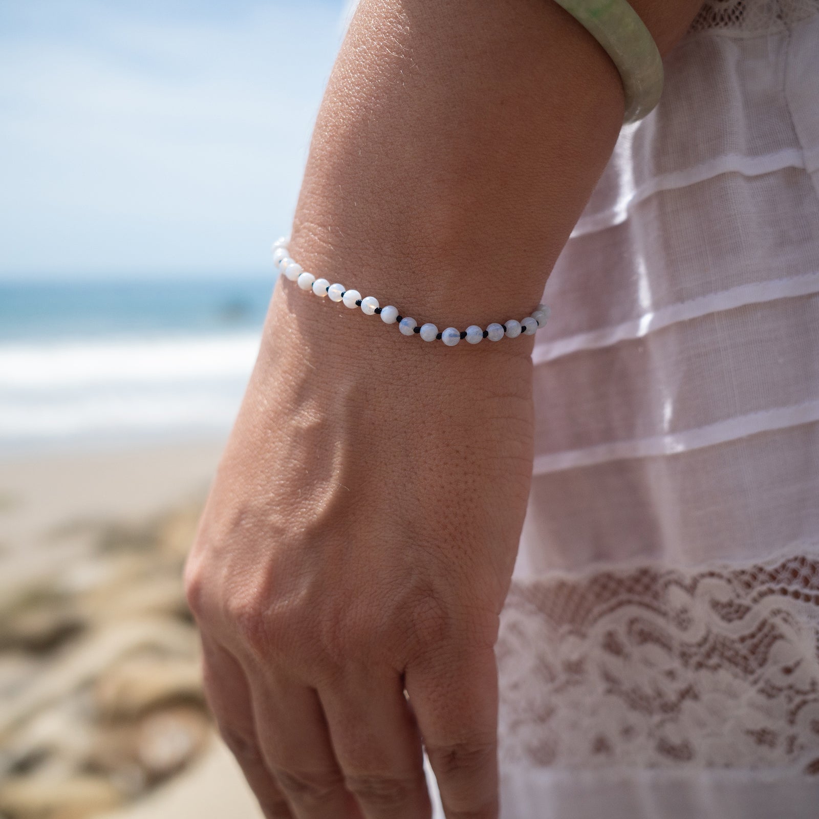 BLUE LACE AGATE BRACELET - Beatricevalenzuela.com