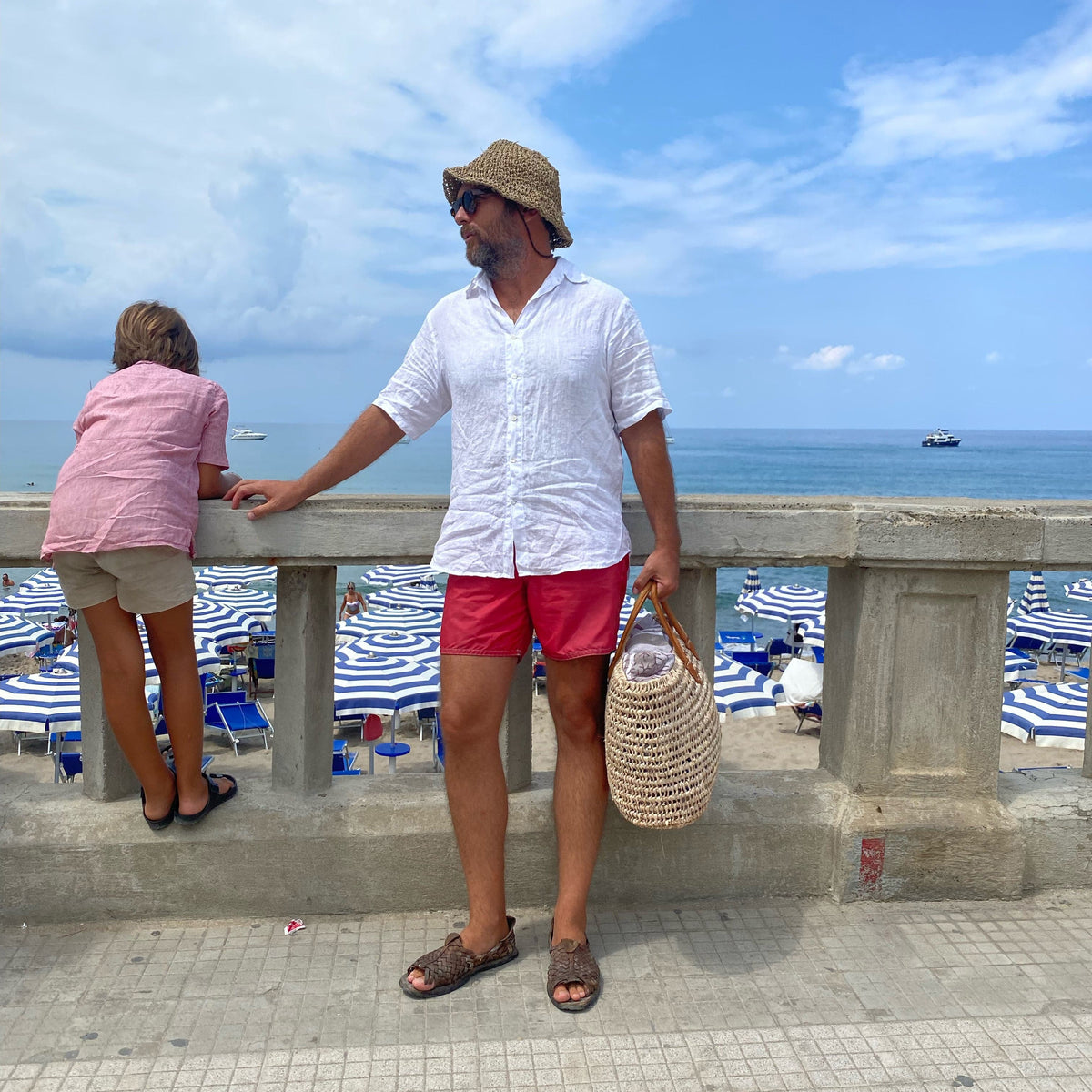 BRACERO SHIRT SAL LINEN