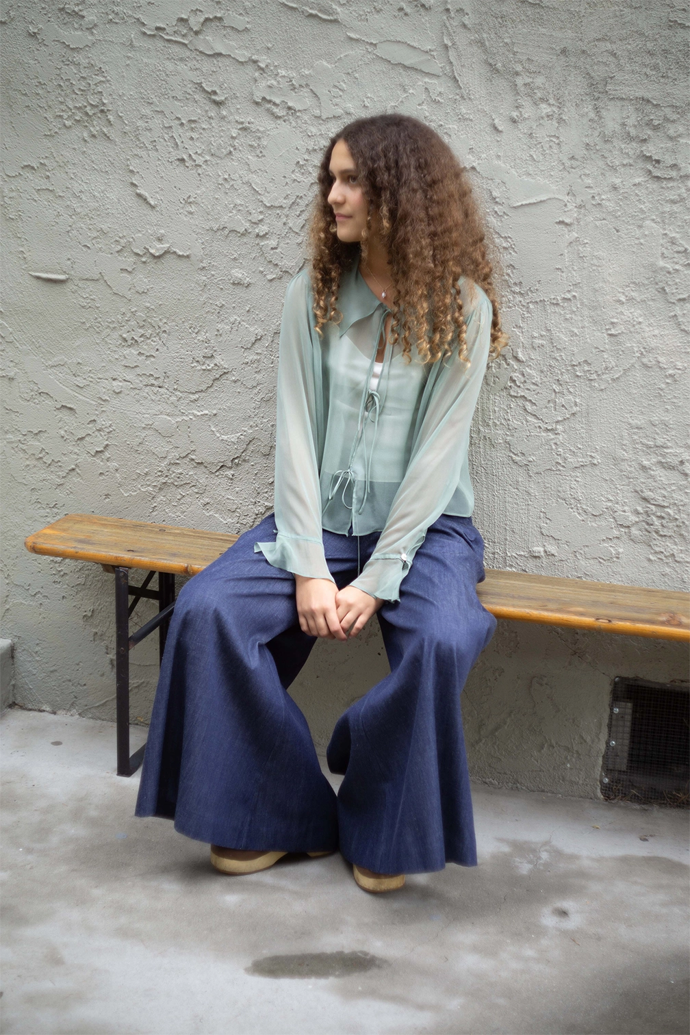 Beatrice Valenzuela - MENORCA BLOUSE SEAFOAM