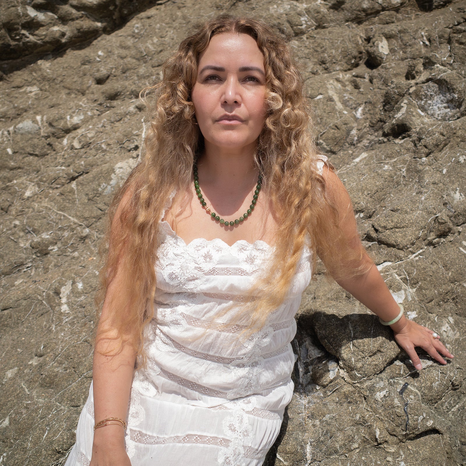 NEPHRITE JADE NECKLACE - Beatricevalenzuela.com