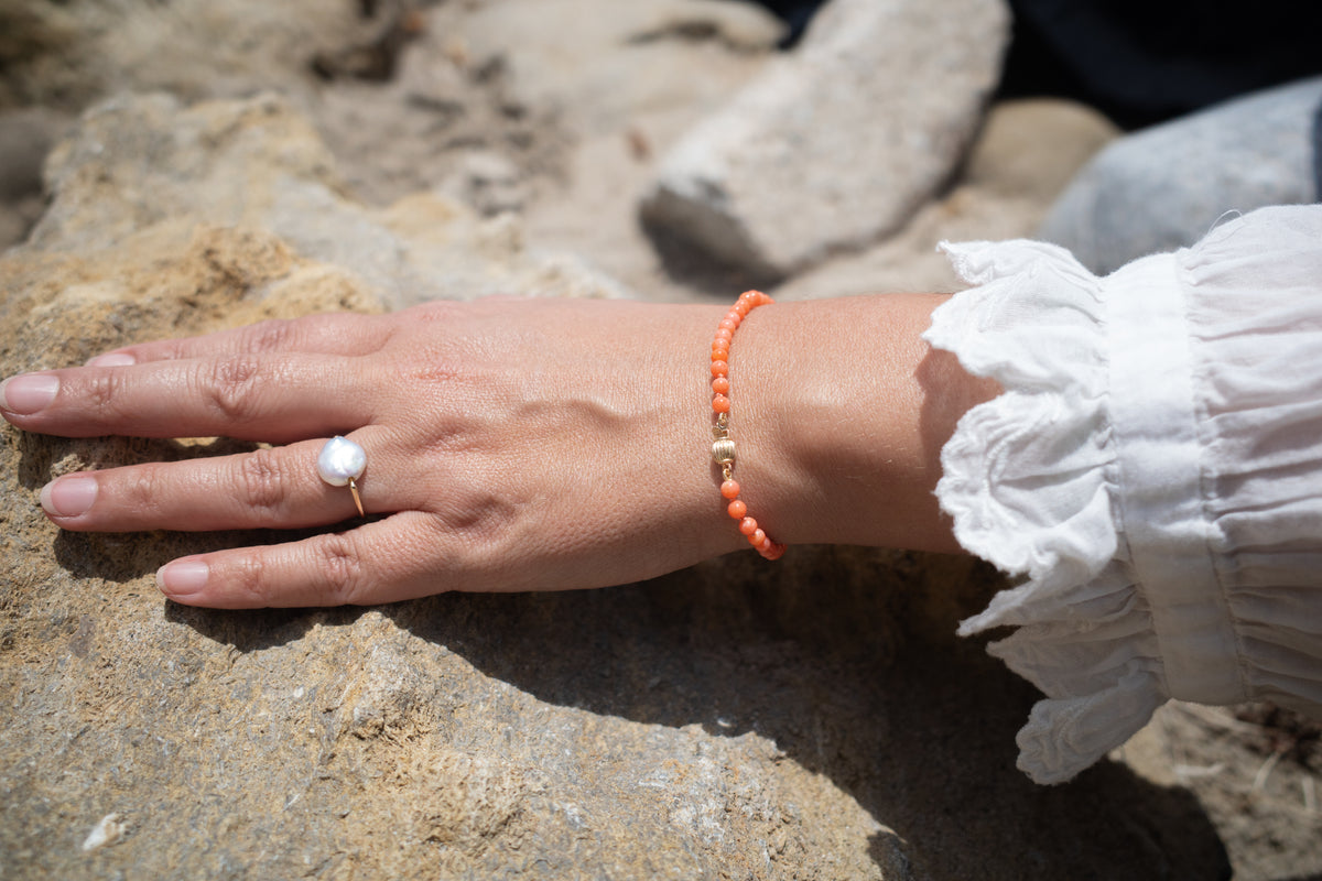 SUNSET CORAL BRACELET - Beatricevalenzuela.com