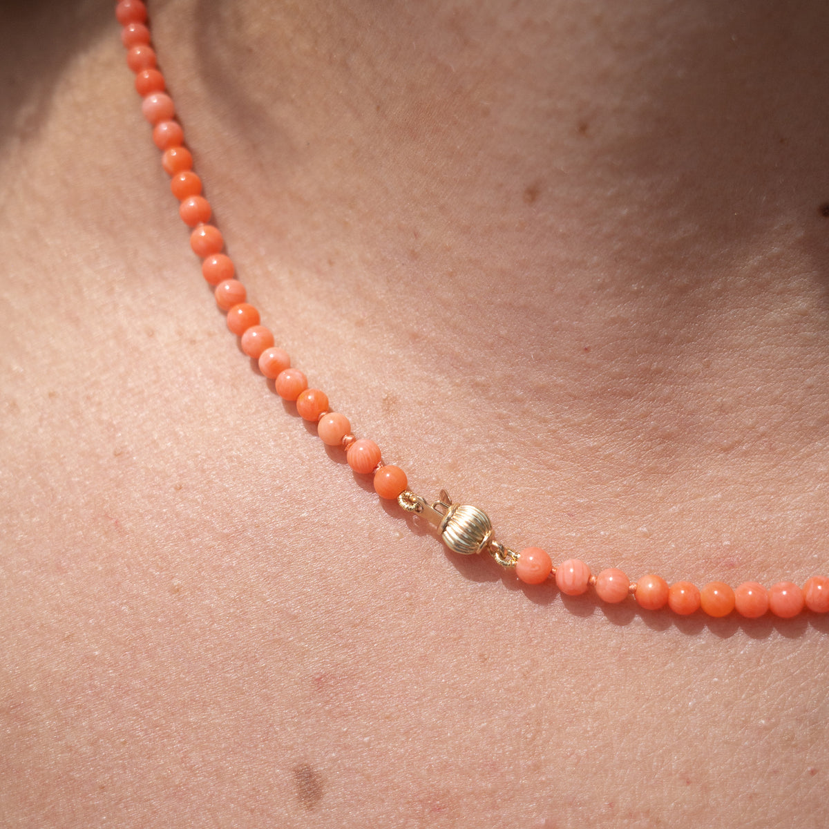 SUNSET CORAL NECKLACE - Beatricevalenzuela.com