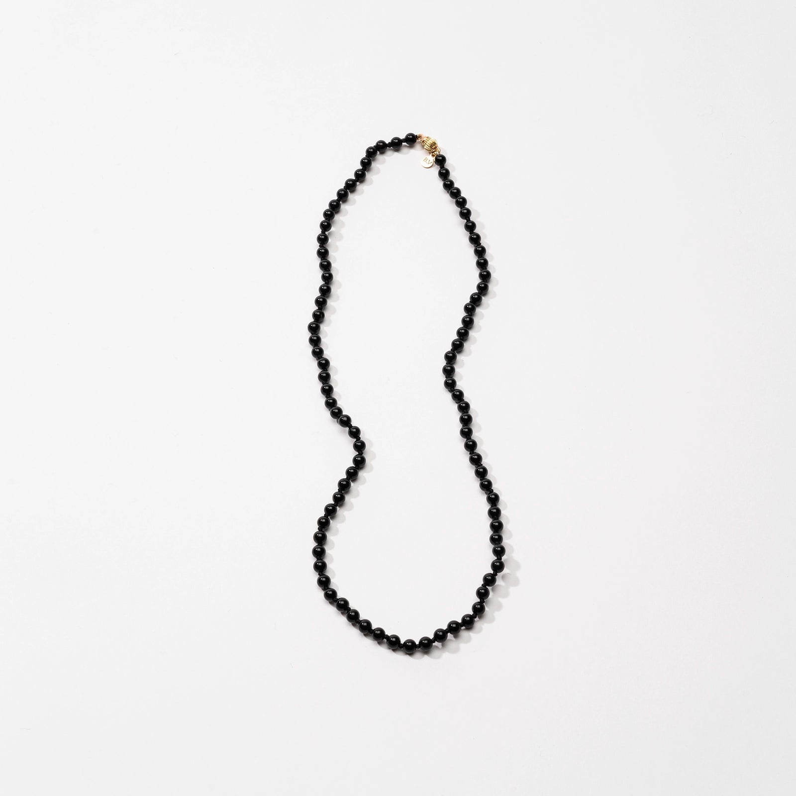 Beatrice Valenzuela - ONYX NECKLACE SMALLER BEAD