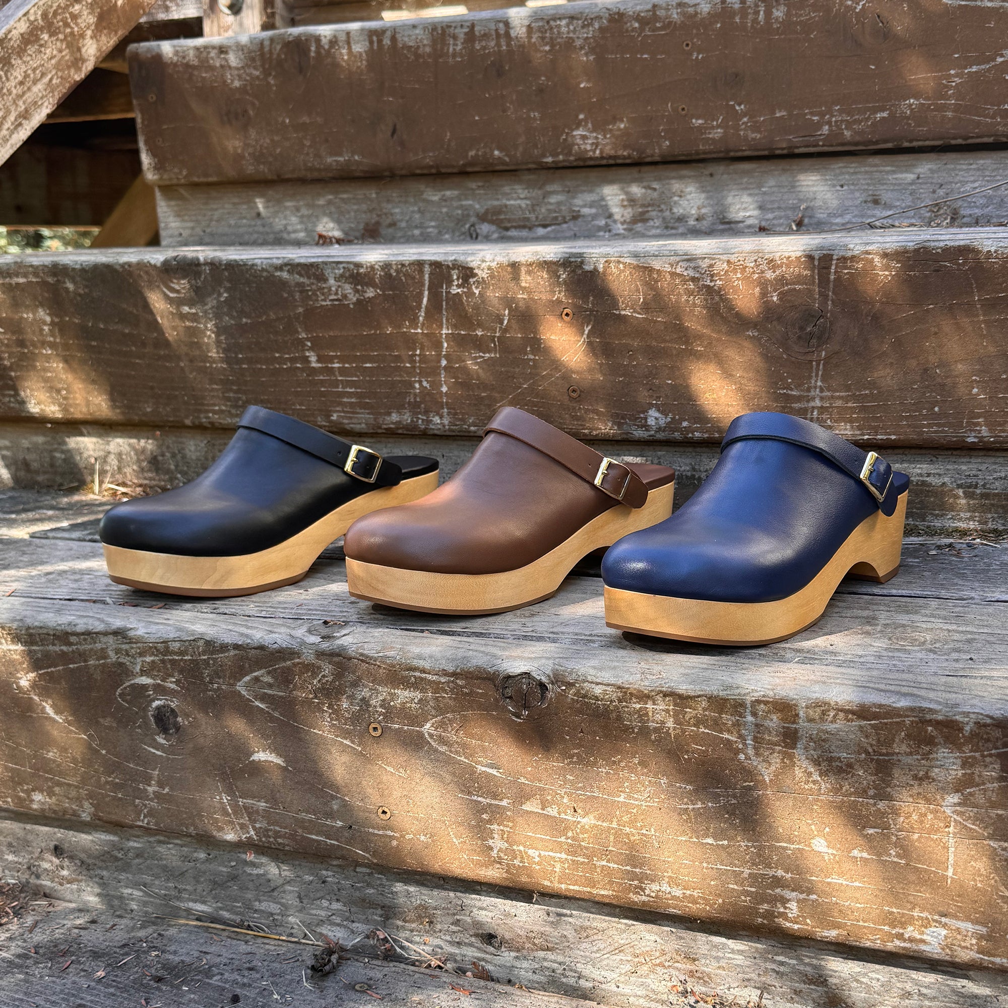 Wooden Clog Cacao