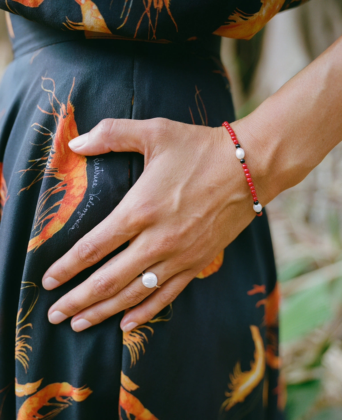 Beatrice Valenzuela - RIDING SKIRT CAMARÓN SILK TINTA