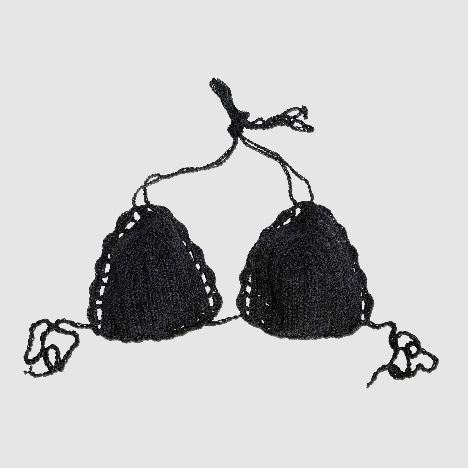 Beatrice Valenzuela - PARADISO CROCHET BIKINI TOP TINTA