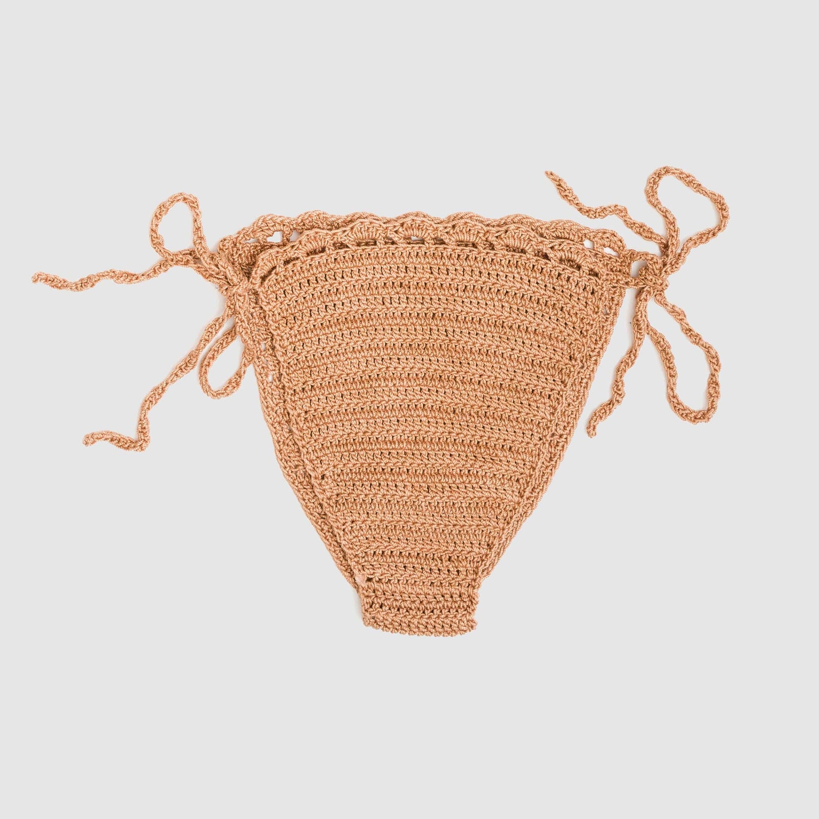 Beatrice Valenzuela - PARADISO CROCHET BIKINI BOTTOM TERRACOTTA