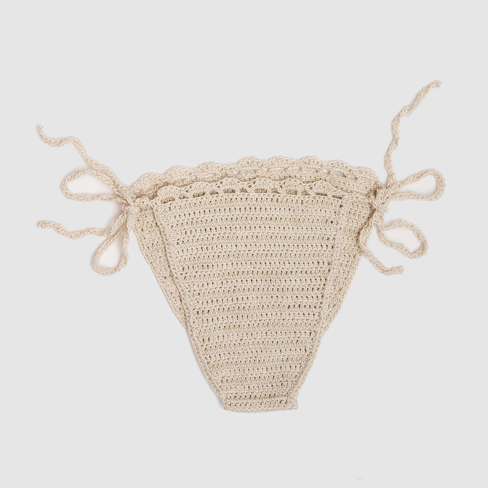 Beatrice Valenzuela - PARADISO CROCHET BIKINI BOTTOM SHELL