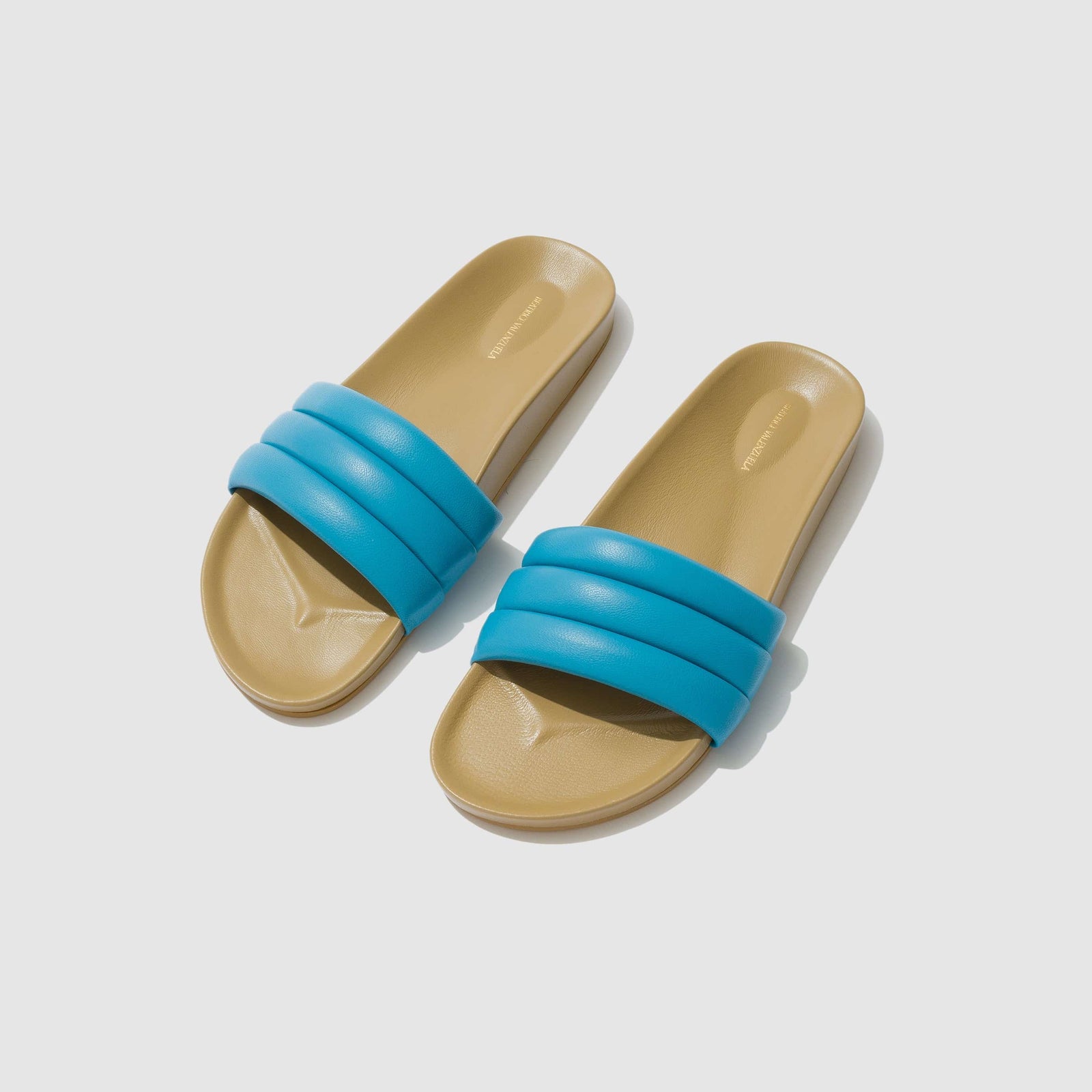 Beatrice Valenzuela - TEAL CLASSIC SANDALIA