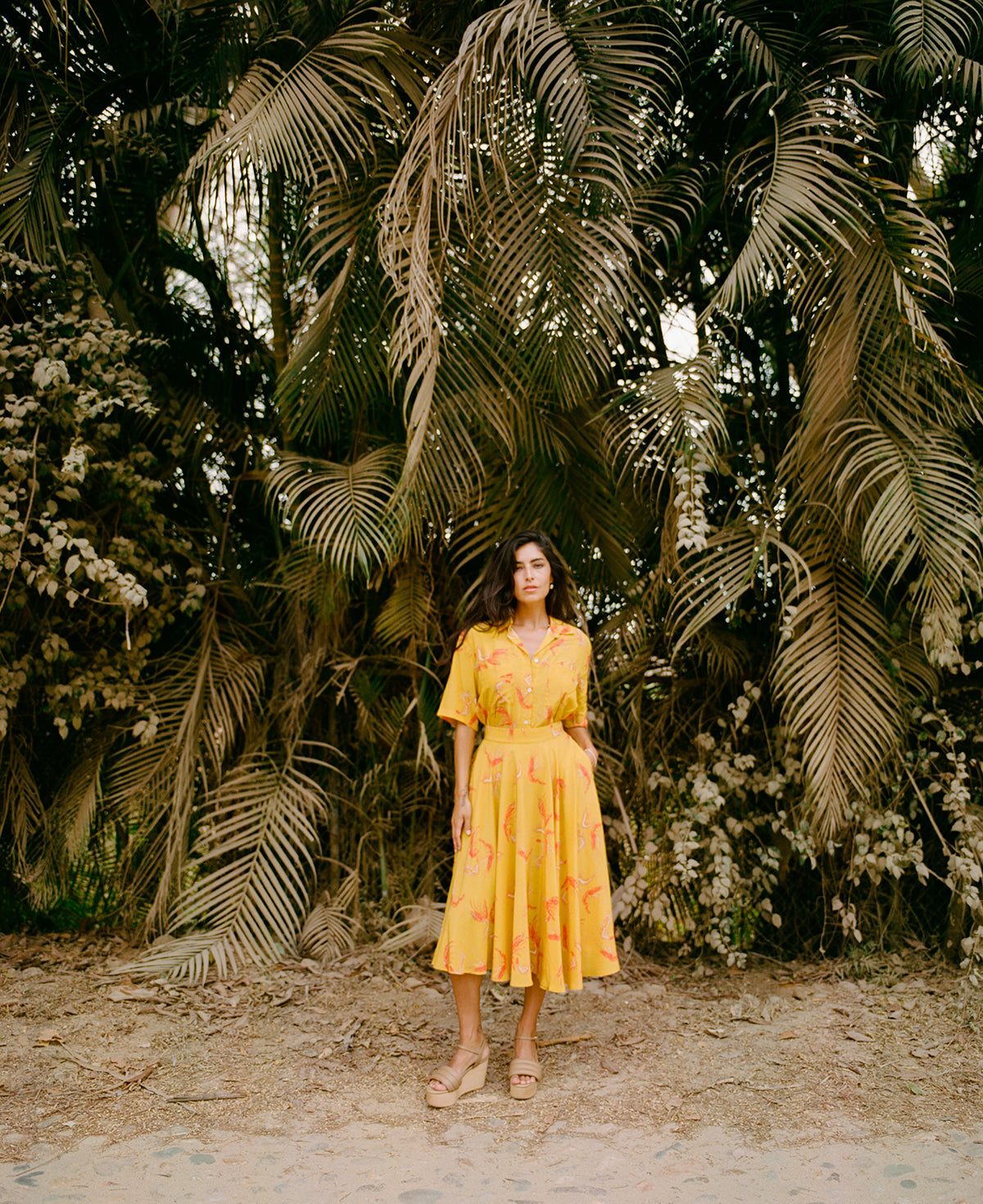 Beatrice Valenzuela - GUAYABERITA BLOUSE MANTEQUILLA CAMARÓN SILK