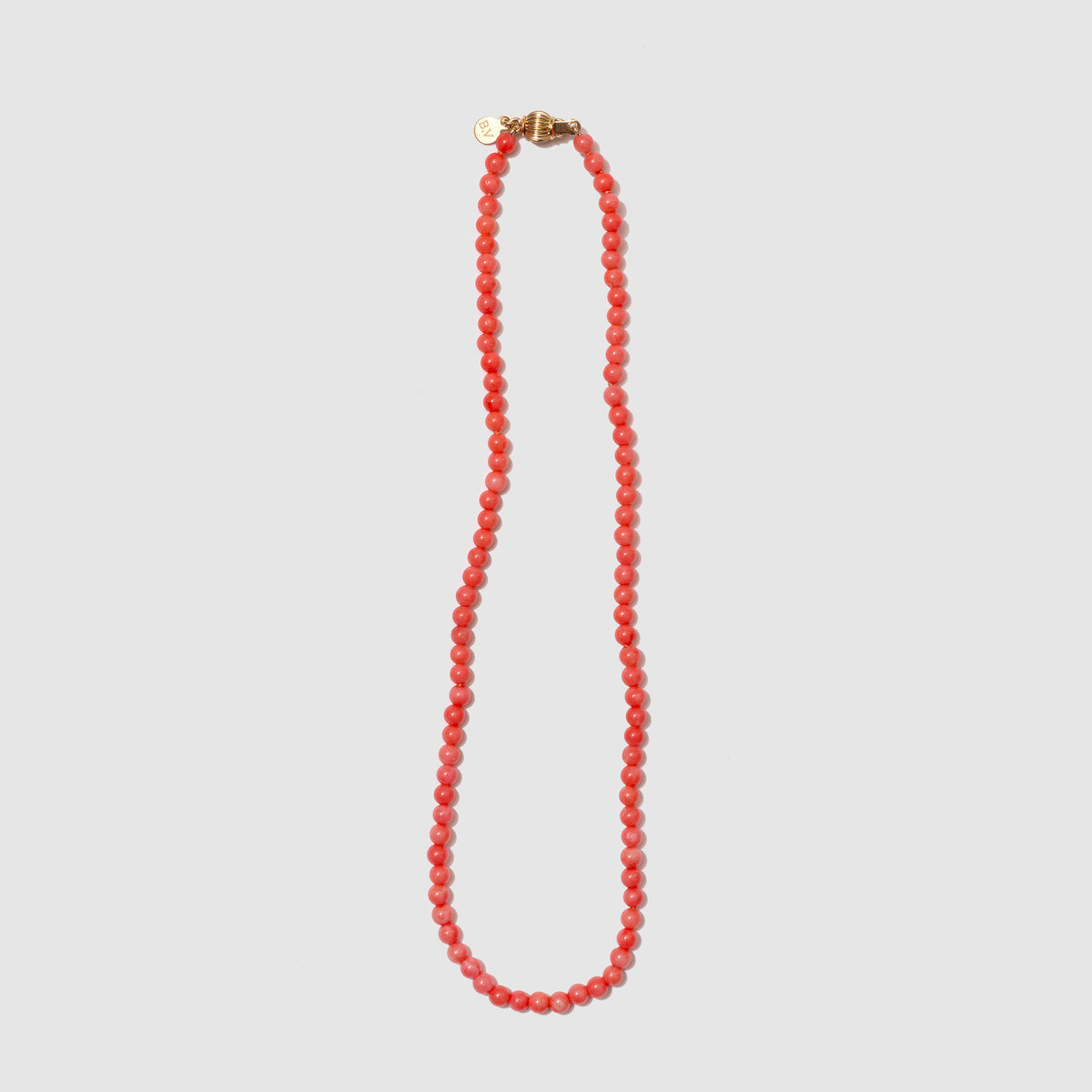 Beatrice Valenzuela - BABY PINK BAMBOO CORAL BRUJERÍA NECKLACE