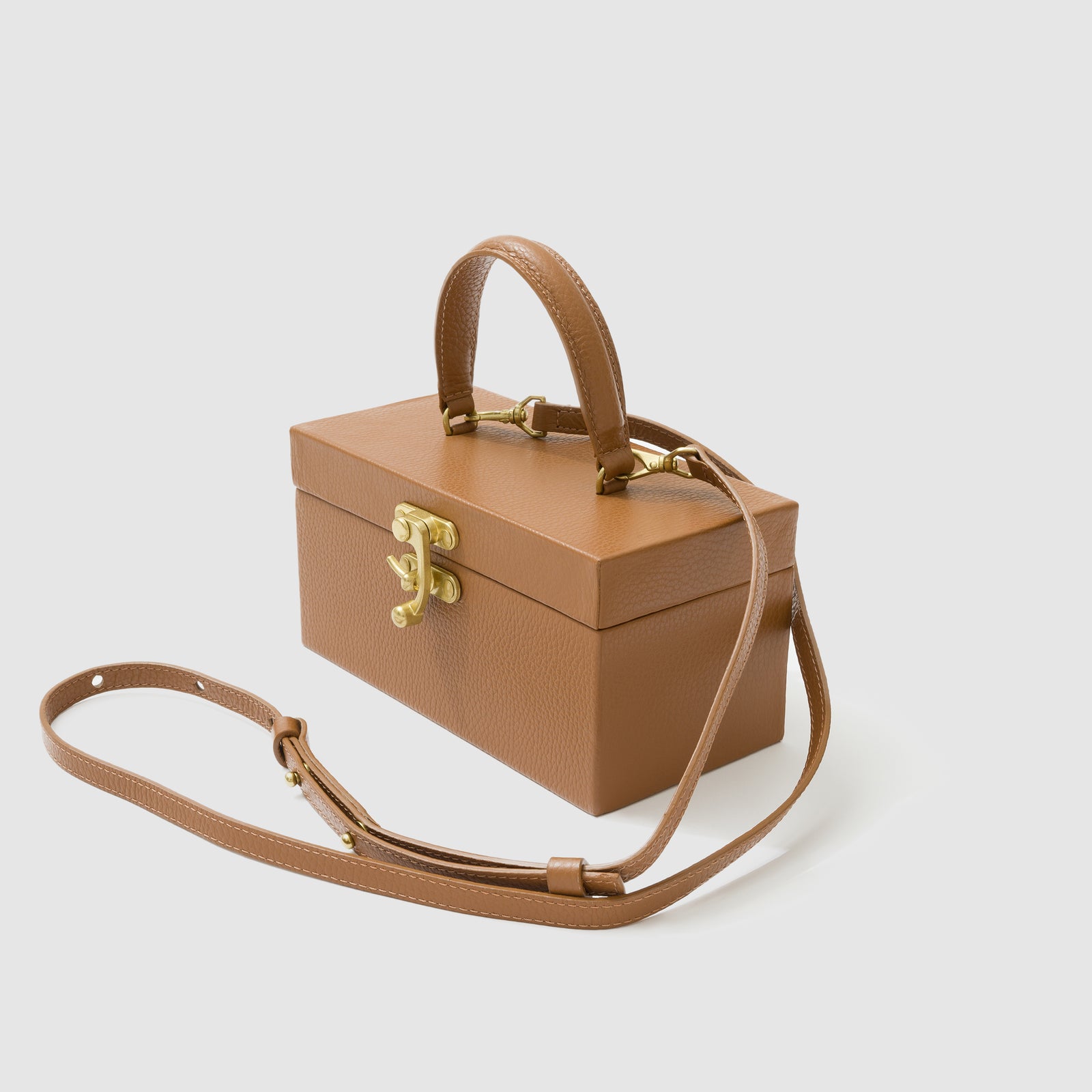 Beatrice Valenzuela - MADERA PURSE- TOBACCO