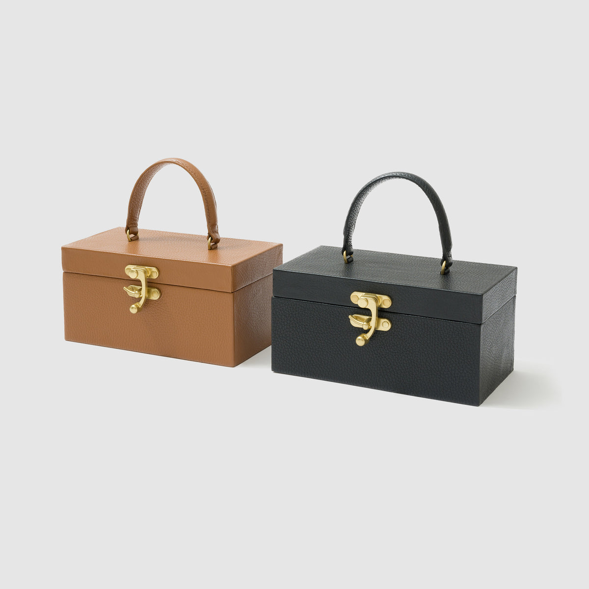 Beatrice Valenzuela - MADERA PURSE- TOBACCO