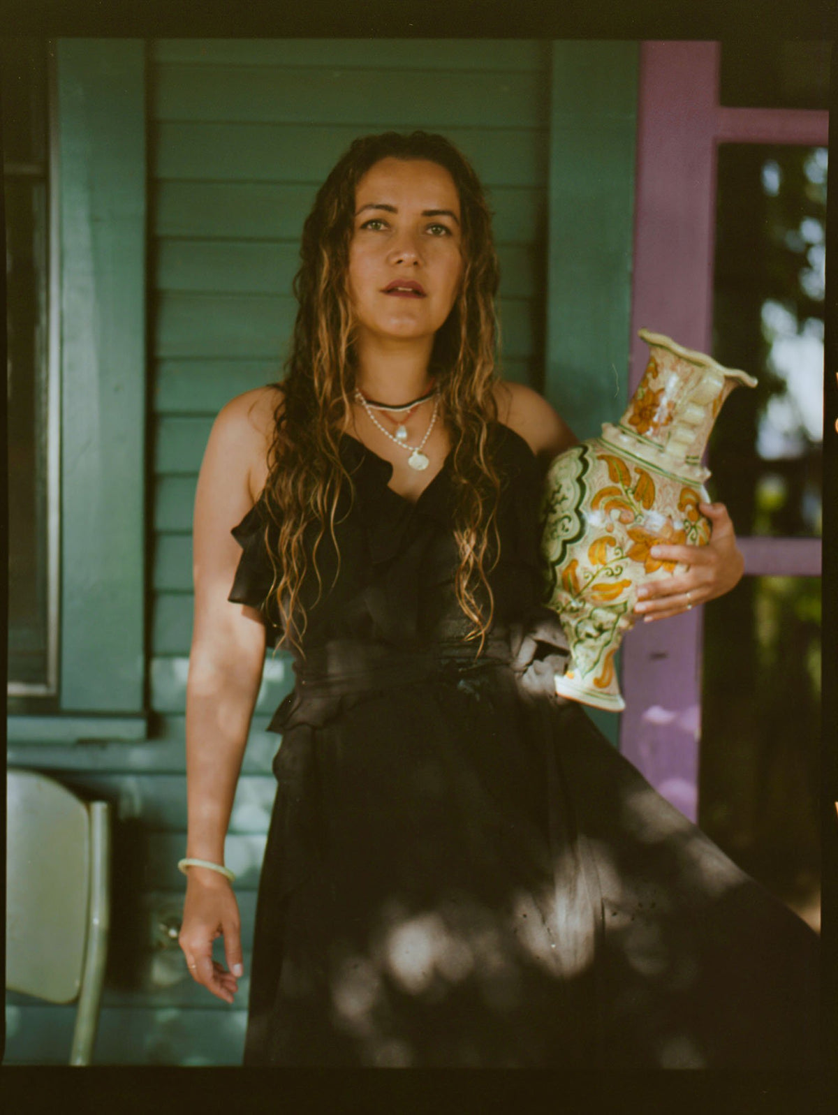 Beatrice Valenzuela - GOLD CONCHA PENDANT