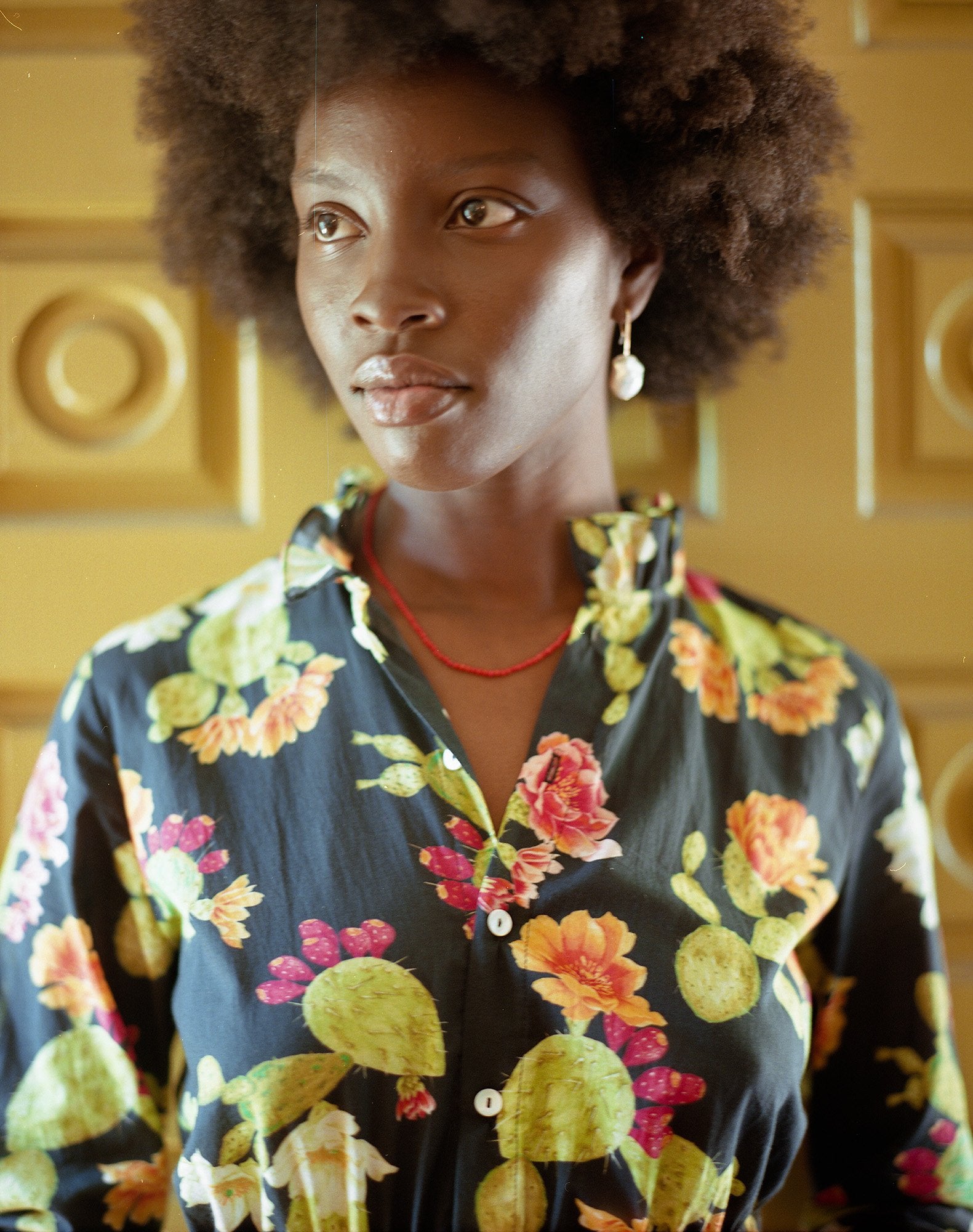 Beatrice Valenzuela - RED BAMBOO CORAL BRUJERÍA NECKLACE