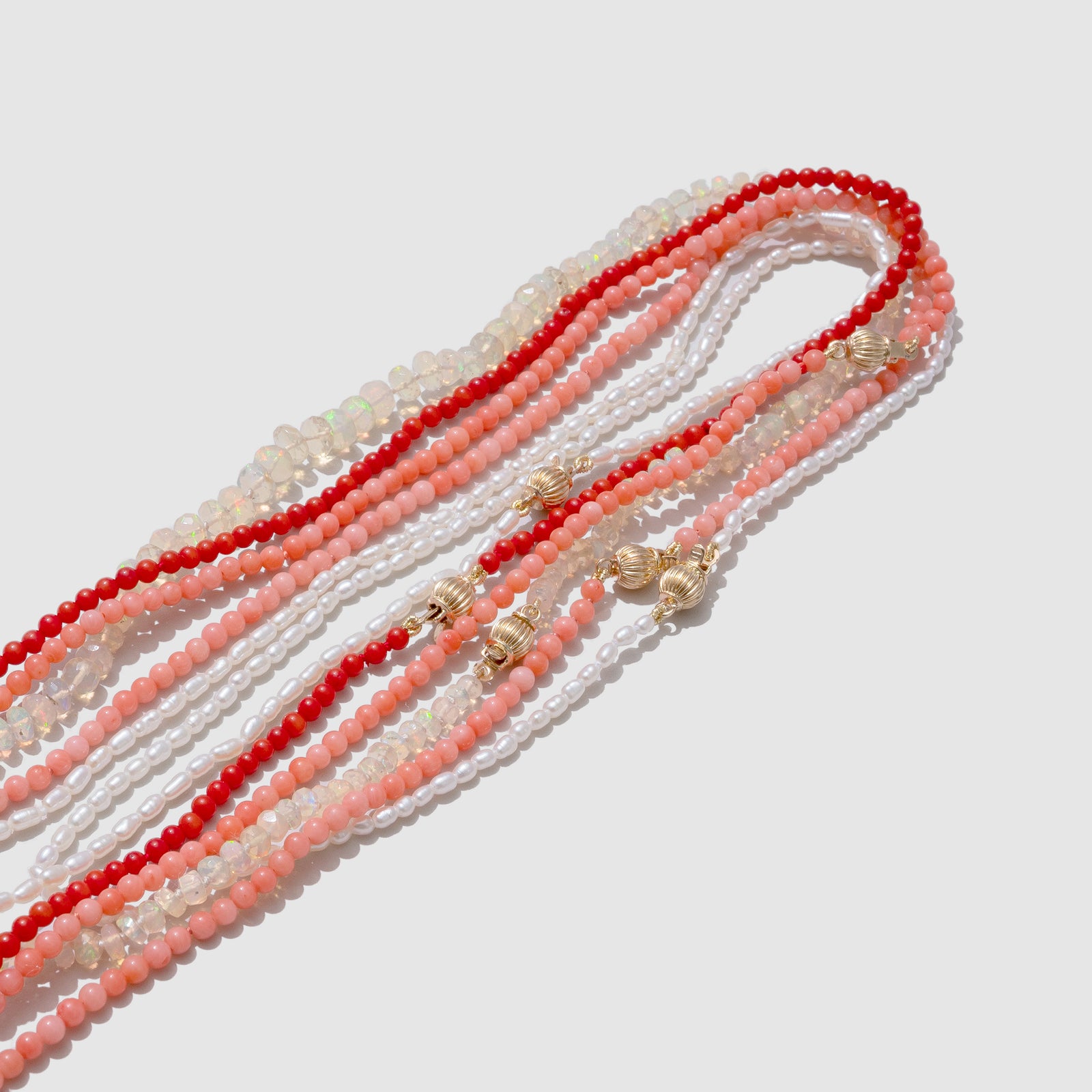 Beatrice Valenzuela - RED BAMBOO CORAL BRUJERÍA NECKLACE