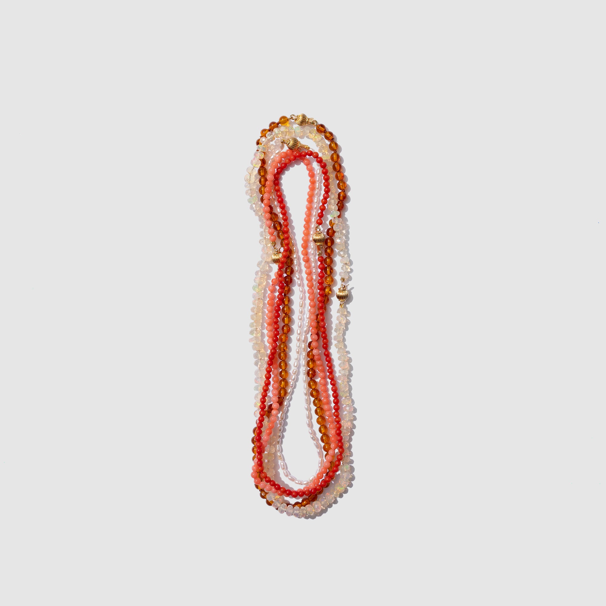 Beatrice Valenzuela - BABY RED BAMBOO CORAL BRUJERÍA NECKLACE