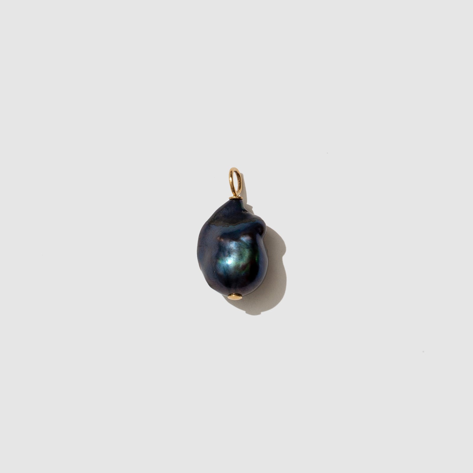 Beatrice Valenzuela - BLACK BEETLE PEARL PENDANT