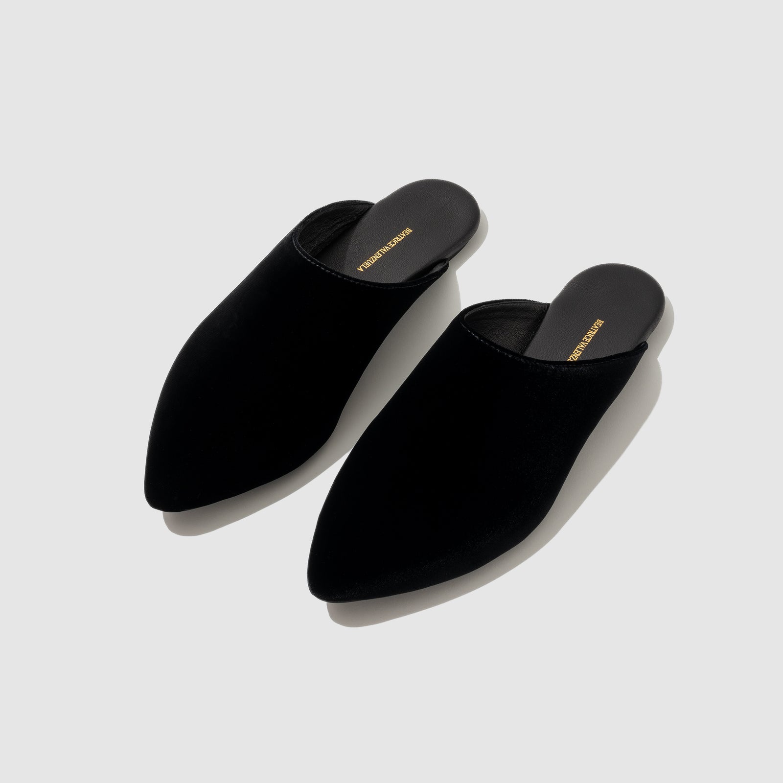 Beatrice Valenzuela - MIDNIGHT VELVET BABOUCHE MULE