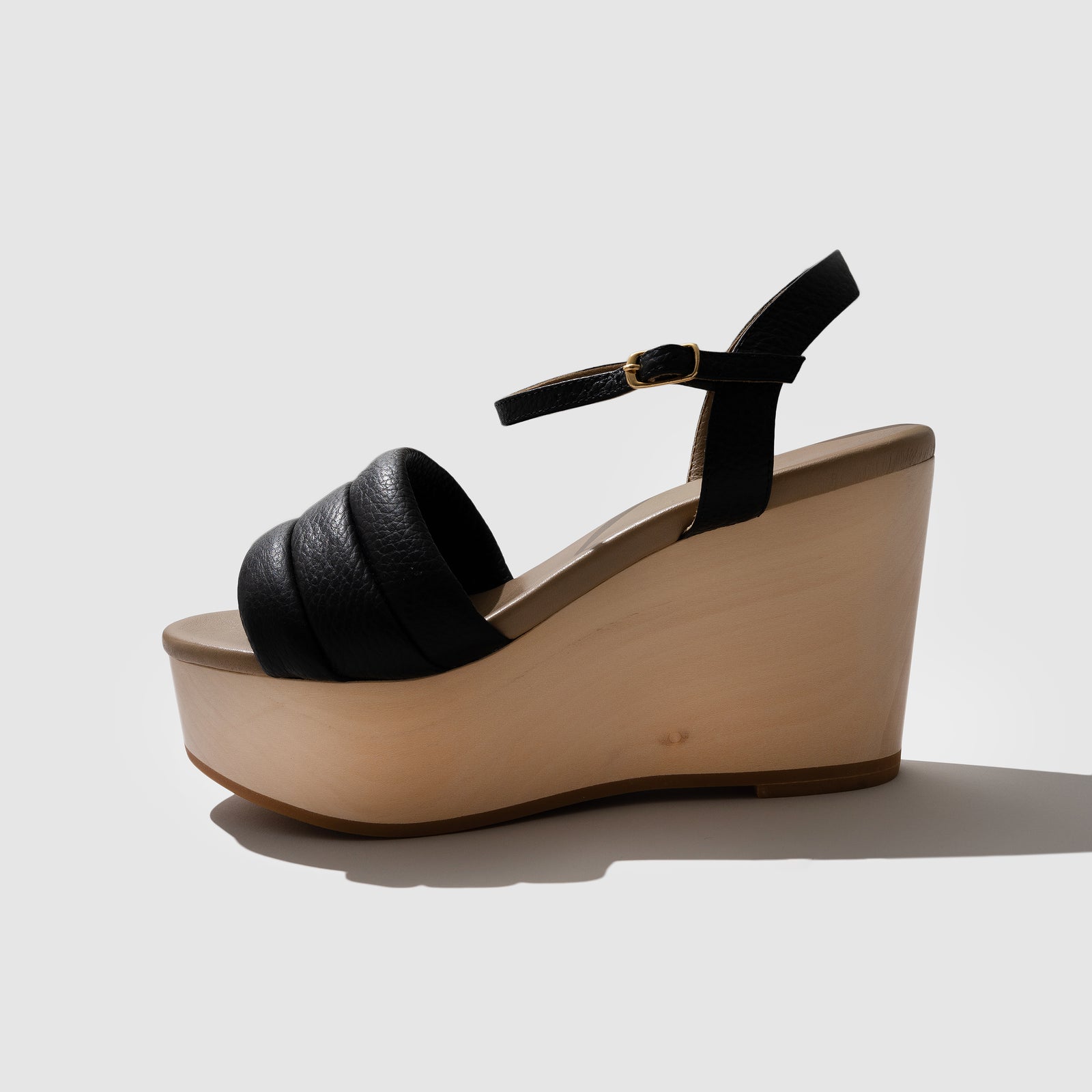 Beatrice Valenzuela - SANDALIA WEDGE BLACK