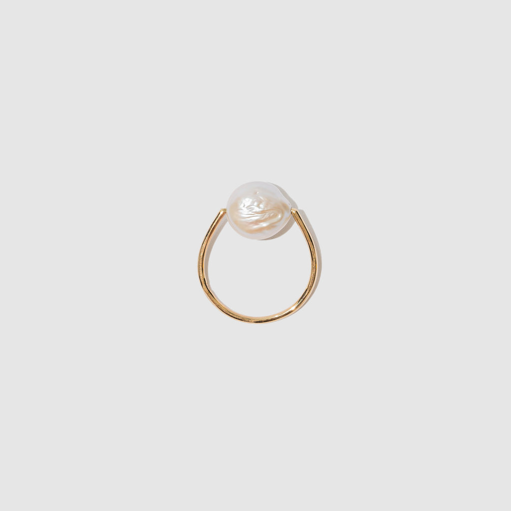 BAROQUE PEARL RING